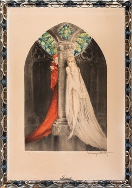  Louis Icart  (Toulouse, 1888 - Parigi, 1960) : Faust.  - Auction Books & Graphics - Libreria Antiquaria Gonnelli - Casa d'Aste - Gonnelli Casa d'Aste