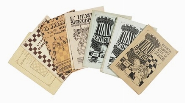 Raccolta di 43 riviste sugli scacchi.  - Asta Grafica & Libri - Libreria Antiquaria Gonnelli - Casa d'Aste - Gonnelli Casa d'Aste