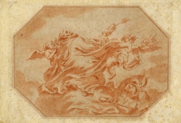 Jacob De Wit  (Amsterdam, 1695 - 1754) [da] : Sant'Agostino.  - Asta Stampe, disegni e dipinti antichi, moderni e contemporanei - Libreria Antiquaria Gonnelli - Casa d'Aste - Gonnelli Casa d'Aste