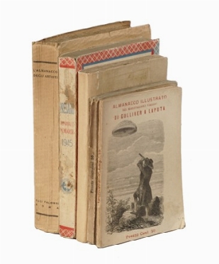 Raccolta di 53 almanacchi.  - Auction Libri, autografi e manoscritti [ASTA A TEMPO] - Libreria Antiquaria Gonnelli - Casa d'Aste - Gonnelli Casa d'Aste