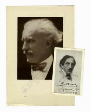  Toscanini Arturo : Ritratto fotografico con firma autografa.  - Asta Libri, autografi e manoscritti - Libreria Antiquaria Gonnelli - Casa d'Aste - Gonnelli Casa d'Aste