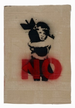  Banksy  (Bristol, 1974) : No.  - Asta Arte antica, moderna e contemporanea - Libreria Antiquaria Gonnelli - Casa d'Aste - Gonnelli Casa d'Aste