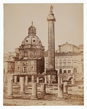 James Anderson  (Blencarn, 1813 - Roma, 1877) : Roma. Foro Traiano.  - Asta Fotografie storiche - Libreria Antiquaria Gonnelli - Casa d'Aste - Gonnelli Casa d'Aste