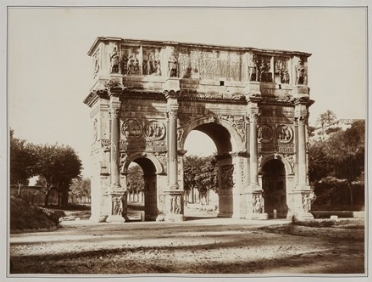  Domenico Anderson  (Roma, 1854 - 1938) : Roma. Arco di Costantino.  - Asta Fotografie storiche - Libreria Antiquaria Gonnelli - Casa d'Aste - Gonnelli Casa d'Aste