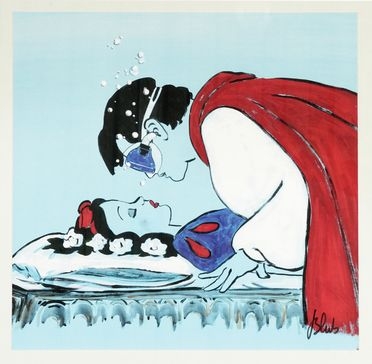  Blub : Il bacio di Biancaneve.  - Asta Arte Moderna e Contemporanea - Libreria Antiquaria Gonnelli - Casa d'Aste - Gonnelli Casa d'Aste