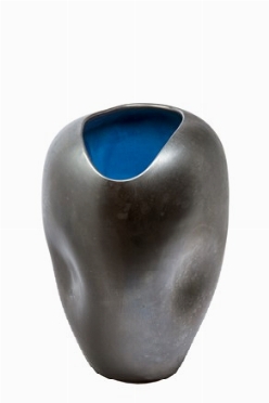  Gerry De Bastiano  (Lecce, 1960) : Cobalt Collapsing Vase.  - Asta Arte Antica, Moderna e Contemporanea - PARTE II - Libreria Antiquaria Gonnelli - Casa d'Aste - Gonnelli Casa d'Aste