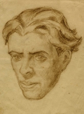 Anonimo dell'inizio del XX secolo : Ritratto di Aldous Huxley.  - Auction Modern and Contemporary Art [TIMED AUCTION - SECOND PART] - Libreria Antiquaria Gonnelli - Casa d'Aste - Gonnelli Casa d'Aste