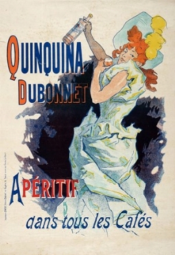 Jules Cheret  (Parigi, 1836 - Nizza, 1933) : Quinquina Dubonnet.  - Asta Arte Moderna e Contemporanea [ASTA A TEMPO - PARTE II] - Libreria Antiquaria Gonnelli - Casa d'Aste - Gonnelli Casa d'Aste