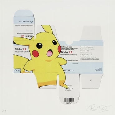  Ben Frost  (Australia, 1975) : Pikachu on Ritalin.  - Auction Modern and Contemporary Art [II Part ] - Libreria Antiquaria Gonnelli - Casa d'Aste - Gonnelli Casa d'Aste