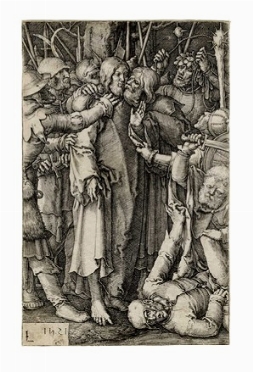  Lucas Van Leyden  (Leida,, 1494 - 1533) : La cattura di Cristo.  - Asta Arte Antica [Parte I] - Libreria Antiquaria Gonnelli - Casa d'Aste - Gonnelli Casa d'Aste