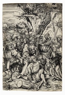  Lucas Cranach (il Vecchio)  (Kronach, 1472 - Weimar, 1553) : La cattura di Cristo.  - Auction Ancient Art [I Part] - Libreria Antiquaria Gonnelli - Casa d'Aste - Gonnelli Casa d'Aste
