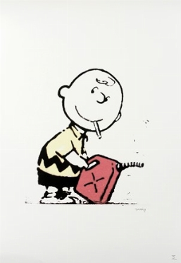  Banksy  (Bristol, 1974) : Charlie Brown.  - Auction Modern and Contemporary Art [II Part ] - Libreria Antiquaria Gonnelli - Casa d'Aste - Gonnelli Casa d'Aste