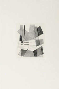  Alberto Magnelli  (Firenze, 1888 - Meudon, 1971) : Composizione.  - Auction Modern and Contemporary Art [II Part ] - Libreria Antiquaria Gonnelli - Casa d'Aste - Gonnelli Casa d'Aste