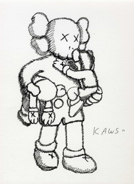  Kaws [pseud. di Donnelly Brian]  (Jersey City, 1974) : Untitled (based on Clean Slate).  - Auction Modern and Contemporary Art [II Part ] - Libreria Antiquaria Gonnelli - Casa d'Aste - Gonnelli Casa d'Aste