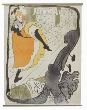  Henri (de) Toulouse-Lautrec  (Albi, 1864 - Malrom, 1901) : Jane Avril.  - Auction Modern and Contemporary Art [II Part ] - Libreria Antiquaria Gonnelli - Casa d'Aste - Gonnelli Casa d'Aste