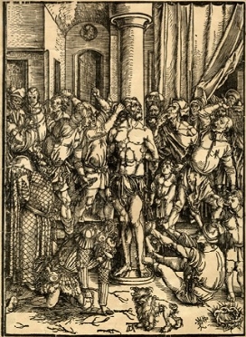  Albrecht Drer  (Norimberga,, 1471 - 1528) [da] : Cristo alla colonna.  - Auction Ancient Art [I Part] - Libreria Antiquaria Gonnelli - Casa d'Aste - Gonnelli Casa d'Aste