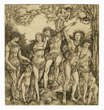  Cristofano di Michele Martini (il Robetta)  (Firenze,, 1462) : Allegoria del potere dell'Amore.  - Auction Ancient Art [I Part] - Libreria Antiquaria Gonnelli - Casa d'Aste - Gonnelli Casa d'Aste