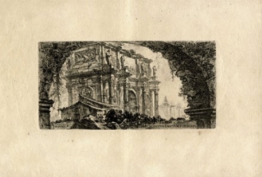  Giovanni Battista Piranesi  (Mogliano Veneto, 1720 - Roma, 1778) : Arco di Costantino in Roma.  - Asta Arte Antica [Parte I] - Libreria Antiquaria Gonnelli - Casa d'Aste - Gonnelli Casa d'Aste