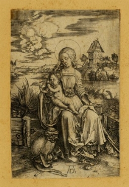  Albrecht Drer  (Norimberga,, 1471 - 1528) : La Madonna con la scimmia.  - Asta Arte Antica [Parte I] - Libreria Antiquaria Gonnelli - Casa d'Aste - Gonnelli Casa d'Aste