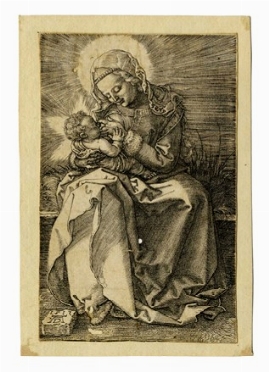  Albrecht Drer  (Norimberga,, 1471 - 1528) : La Vergine che allatta.  - Auction Ancient Art [I Part] - Libreria Antiquaria Gonnelli - Casa d'Aste - Gonnelli Casa d'Aste