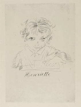  Raoul Dufy  (Le Havre, 1877 - Forcalquier, 1953) : Henriette.  - Auction Modern and Contemporary Art [II Part ] - Libreria Antiquaria Gonnelli - Casa d'Aste - Gonnelli Casa d'Aste