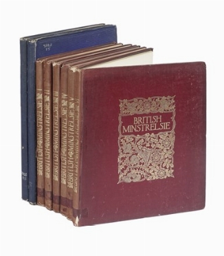 British Minstrelsie. A Representative Collection Of The Songs Of The Four Nations. Musica, Musica, Teatro, Spettacolo  - Auction Books, autographs and manuscripts - Libreria Antiquaria Gonnelli - Casa d'Aste - Gonnelli Casa d'Aste