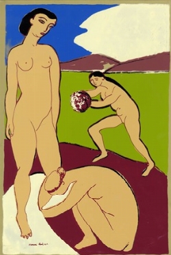  Henri Matisse  (Le Cateau-Cambrsis, 1869 - Nizza, 1954) : Figure.  - Auction Ancient, Modern and Contemporary Art [II Part ] - Libreria Antiquaria Gonnelli - Casa d'Aste - Gonnelli Casa d'Aste