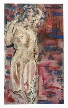  Silvio Loffredo  (Parigi, 1920 - Trebiano, 2013) : Nudo femminile sdraiato.  - Asta Arte Antica, Moderna e Contemporanea [Parte II] - Libreria Antiquaria Gonnelli - Casa d'Aste - Gonnelli Casa d'Aste