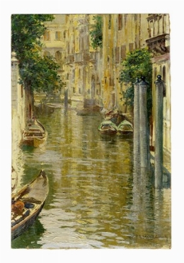  Tiziano [Tito] Pellicciotti  (Barisciano, 1871 - 1950) : Venezia.  - Asta Arte Moderna e Contemporanea [Parte II] - Libreria Antiquaria Gonnelli - Casa d'Aste - Gonnelli Casa d'Aste