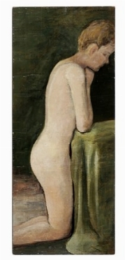  Cesare Maggi  (Roma, 1881 - Torino, 1961) : Studio di nudo.  - Asta Arte Moderna e Contemporanea [Parte II] - Libreria Antiquaria Gonnelli - Casa d'Aste - Gonnelli Casa d'Aste