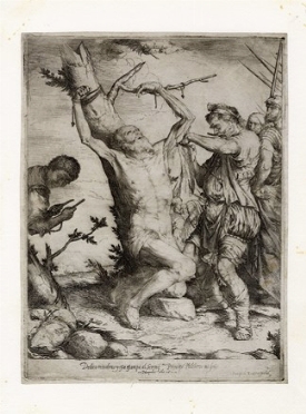  Jusepe (de) Ribera  (Xtiva, 1591 - Napoli, 1652) : Martirio di San Bartolomeo.  - Asta Arte Antica [Parte I] - Libreria Antiquaria Gonnelli - Casa d'Aste - Gonnelli Casa d'Aste