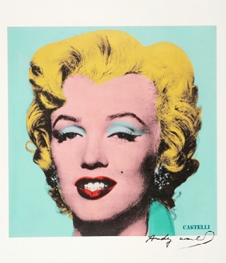  Andy Warhol  (Pittsburgh, 1928 - New York, 1987) [da] : Bleu Marilyn (Castelli).  - Asta Arte Moderna e Contemporanea [Parte II] - Libreria Antiquaria Gonnelli - Casa d'Aste - Gonnelli Casa d'Aste