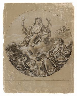 Allegoria della fede.  - Auction Prints and Drawings from XVI to XX century - Libreria Antiquaria Gonnelli - Casa d'Aste - Gonnelli Casa d'Aste