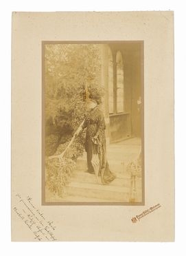  Elisabeth Nietzsche-Frster : Ritratto fotografico con dedica e firma autografa.  - Auction BOOKS, MANUSCRIPTS AND AUTOGRAPHS - Libreria Antiquaria Gonnelli - Casa d'Aste - Gonnelli Casa d'Aste