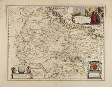  Blaeu Johannes : Umbria overo Ducato di Spoleto.  - Asta Stampe, disegni, carte geografiche e vedute - Libreria Antiquaria Gonnelli - Casa d'Aste - Gonnelli Casa d'Aste