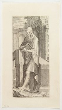  Lambert Suavius  (Liegi, 1520 - Francoforte, ) [da] : San Giacomo Minore.  - Auction Prints, Drawings, Maps and Views - Libreria Antiquaria Gonnelli - Casa d'Aste - Gonnelli Casa d'Aste