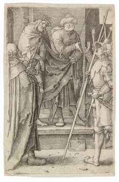  Lucas Van Leyden  (Leida,, 1494 - 1533) : Cristo mostrato al popolo.  - Auction Prints, Drawings, Maps and Views - Libreria Antiquaria Gonnelli - Casa d'Aste - Gonnelli Casa d'Aste