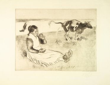  Louis Legrand  (Digione, 1863 - Livry-Gargan, Seine-et-Oise, 1951) : Animales (Animali).  - Asta Stampe e Disegni - Libreria Antiquaria Gonnelli - Casa d'Aste - Gonnelli Casa d'Aste