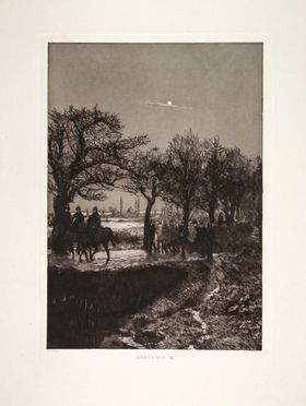  Max Klinger  (Lipsia, 1857 - Grossjena, 1920) : Märztage III.  - Auction Prints and Drawings - Libreria Antiquaria Gonnelli - Casa d'Aste - Gonnelli Casa d'Aste