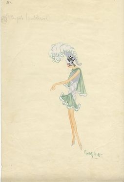  Ladislas Czettel  (Budapest, 1904 - New York, 1949) : Tiller girls (Militarish).  - Asta Stampe e Disegni - Libreria Antiquaria Gonnelli - Casa d'Aste - Gonnelli Casa d'Aste