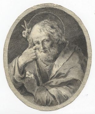  Pietro Antonio Novelli  (Venezia, 1729 - 1804) : San Giuseppe.  - Auction Prints and Drawings - Libreria Antiquaria Gonnelli - Casa d'Aste - Gonnelli Casa d'Aste
