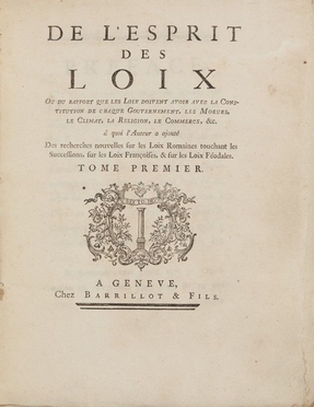 Montesquieu Charles Louis (de)