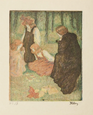 La récréation, 1898.
