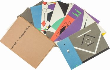  Max Bill  (Winterthur, 1908 - Berlino, 1994) : 10 original lithos.  - Asta Manoscritti, Libri, Autografi, Stampe & Disegni - Libreria Antiquaria Gonnelli - Casa d'Aste - Gonnelli Casa d'Aste