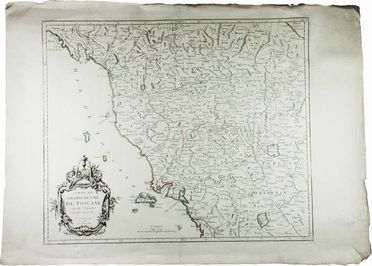  Santini Paolo : Carte du Grand-Duché de Toscane...  - Asta Manoscritti, Libri, Autografi, Stampe & Disegni - Libreria Antiquaria Gonnelli - Casa d'Aste - Gonnelli Casa d'Aste