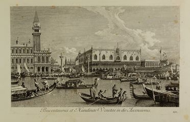  Antonio Visentini  (Venezia, 1688 - 1782) : Bucentaurus et Nundinae Venetae in die Ascensionis.  - Asta Libri, Grafica - Libreria Antiquaria Gonnelli - Casa d'Aste - Gonnelli Casa d'Aste