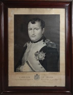  Giacomo Paganuzzi  (Parma, ) : Ritratto di Napoleone Le Grand.  - Asta Libri, Grafica - Libreria Antiquaria Gonnelli - Casa d'Aste - Gonnelli Casa d'Aste