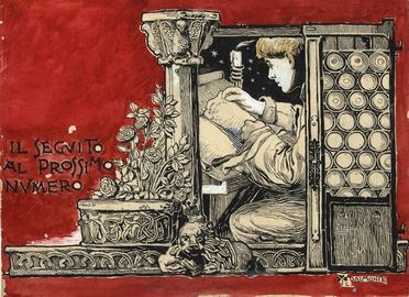 Luigi Dal Monte Casoni  (1881 - 1966) : Illustrazione.  - Asta Libri, Grafica - Libreria Antiquaria Gonnelli - Casa d'Aste - Gonnelli Casa d'Aste