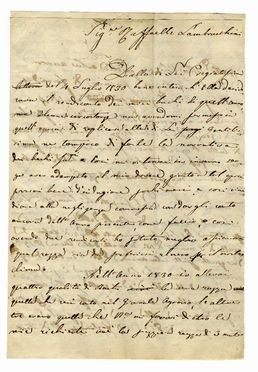 Appunti dei Bachi da Seta Anno 1830 e 1831.  - Asta Libri, manoscritti e autografi - Libreria Antiquaria Gonnelli - Casa d'Aste - Gonnelli Casa d'Aste
