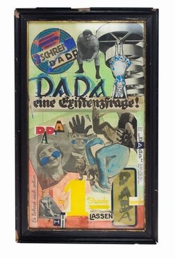 Collage Dada.  - Auction Prints and Drawings XVI-XX century, Paintings of the 19th-20th centuries - Libreria Antiquaria Gonnelli - Casa d'Aste - Gonnelli Casa d'Aste